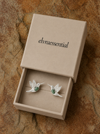 Hummingbird Verdant Aura Artisan Earrings
