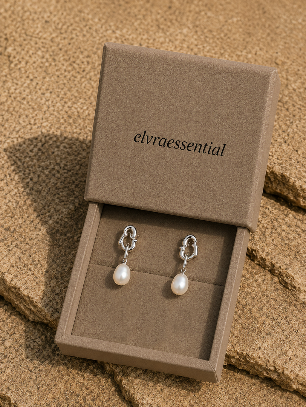 Baroque Pearl Cascade Drop Earrings