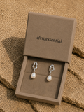 Baroque Pearl Cascade Drop Earrings