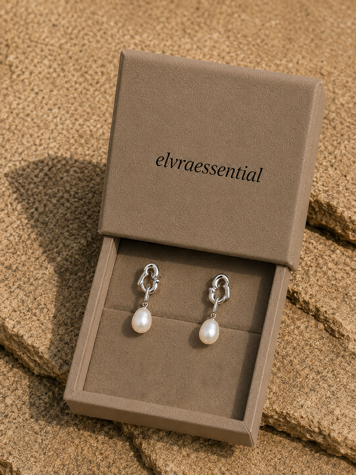 Baroque Pearl Cascade Drop Earrings
