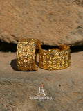 Valletta Atelier Textured Signature Hoops