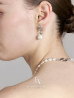 Baroque Pearl Cascade Drop Earrings