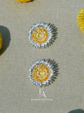 African Daisy Golden Bloom Resort Earrings