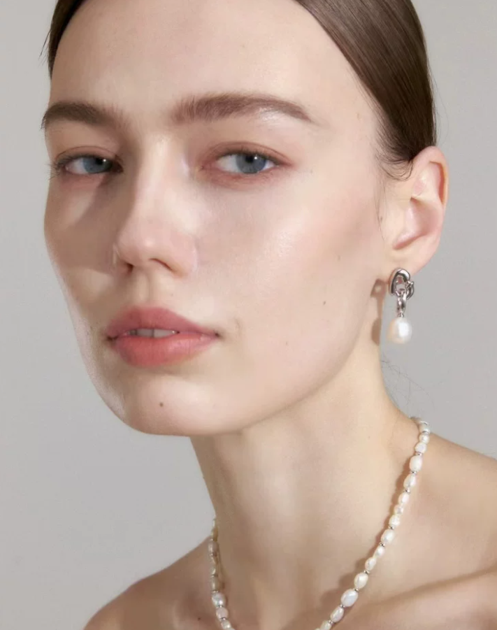 Baroque Pearl Cascade Drop Earrings