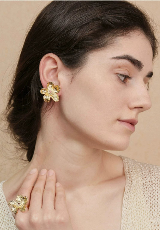 Oleander Maison Duo Flora Earrings